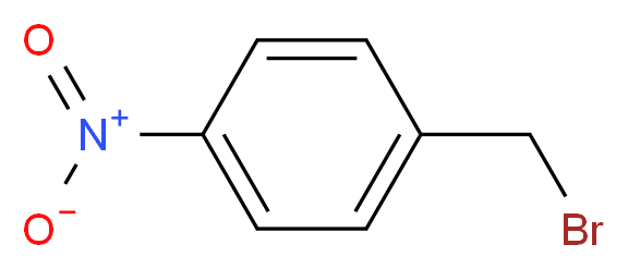 1-(Bromomethyl)-4-nitrobenzene_分子结构_CAS_100-11-8)