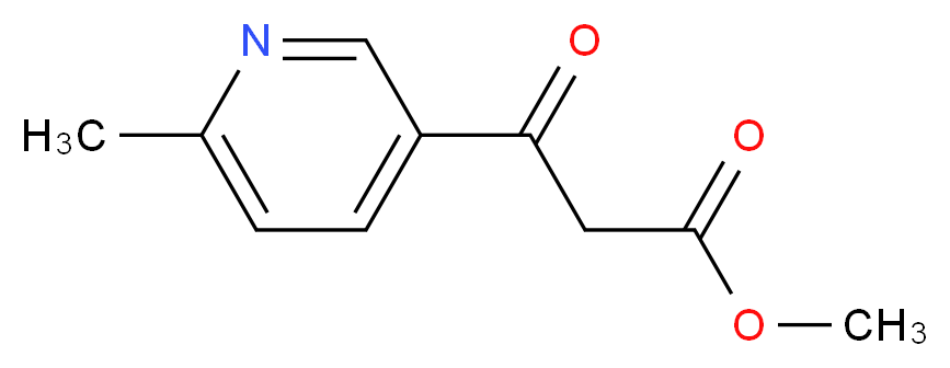 Methyl 2-(6-Methylnicotinyl)acetate_分子结构_CAS_108522-49-2)