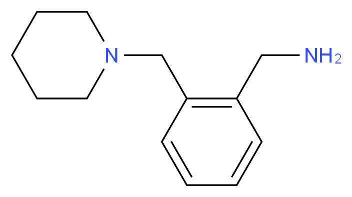 1-[2-(piperidin-1-ylmethyl)phenyl]methanamine_分子结构_CAS_32743-18-3)