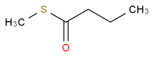 S-硫代丁酸甲酯_分子结构_CAS_2432-51-1)