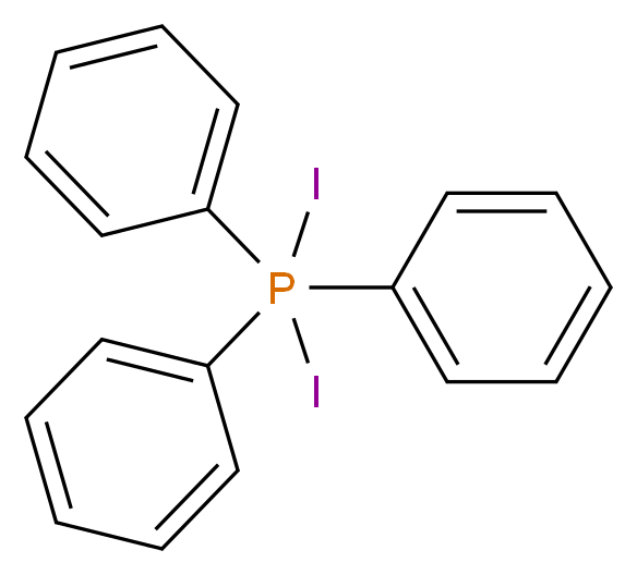 三苯基膦二碘化物_分子结构_CAS_6396-07-2)