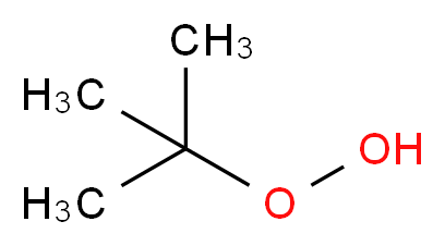 Tert-Butyl hydroperoxide_分子结构_CAS_75-91-2)