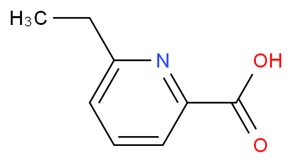 6-Ethylpicolinic acid_分子结构_CAS_4080-48-2)