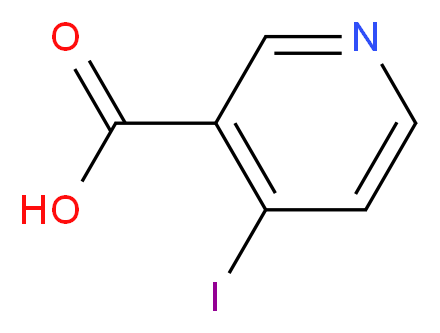 4-iodopyridine-3-carboxylic acid_分子结构_CAS_15366-63-9