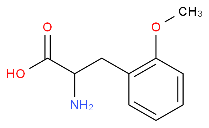 2-amino-3-(2-methoxyphenyl)propanoic acid_分子结构_CAS_22976-68-7