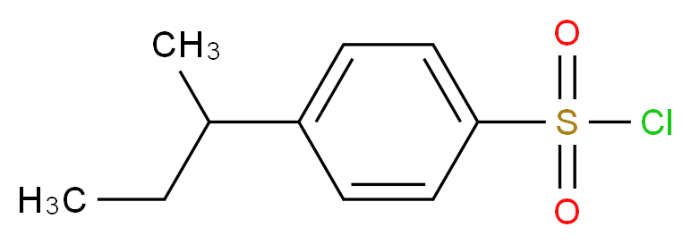 4-sec-Butylbenzenesulfonyl chloride_分子结构_CAS_)