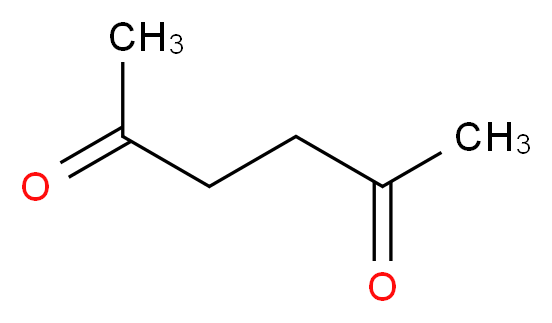 hexane-2,5-dione_分子结构_CAS_)