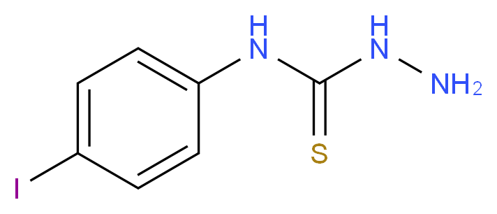 4-(4-Iodophenyl)-3-thiosemicarbazide_分子结构_CAS_41401-36-9)