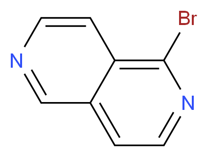 1-bromo-2,6-naphthyridine_分子结构_CAS_81044-15-7