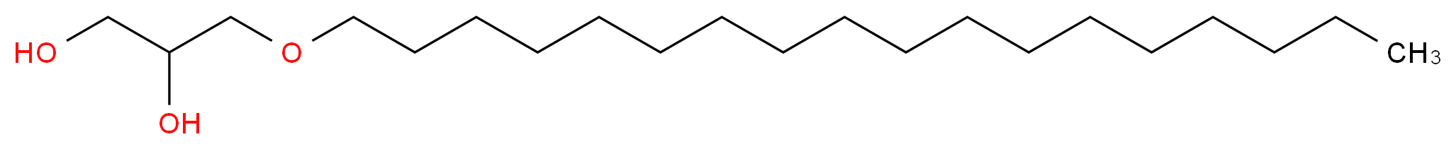 BATYL ALCOHOL_分子结构_CAS_544-62-7)