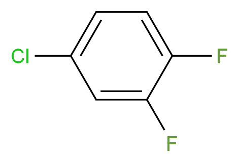 1-Chloro-3,4-difluorobenzene_分子结构_CAS_696-02-6)