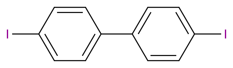 4,4'-Diiodobiphenyl_分子结构_CAS_3001-15-8)