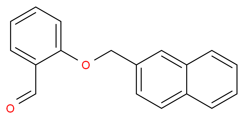 2-(naphthalen-2-ylmethoxy)benzaldehyde_分子结构_CAS_872183-48-7