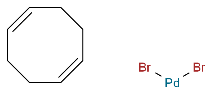 (1Z,5Z)-cycloocta-1,5-diene; dibromopalladium_分子结构_CAS_12145-47-0