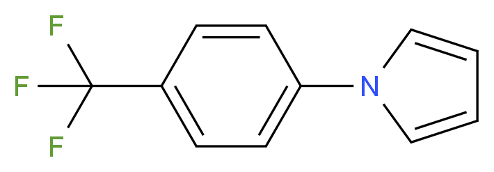 1-[4-(Trifluoromethyl)phenyl]pyrrole 95+%_分子结构_CAS_)