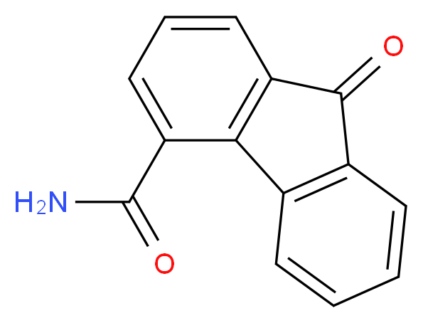 9-oxo-9H-fluorene-4-carboxamide_分子结构_CAS_42135-38-6