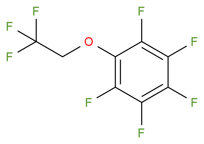 (2,2,2-Trifluoroethoxy)pentafluorobenzene_分子结构_CAS_6669-03-0)