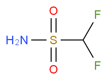 1,1-difluoromethanesulfonamide_分子结构_CAS_)
