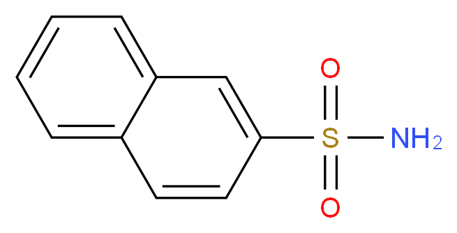 naphthalene-2-sulfonamide_分子结构_CAS_1576-47-2