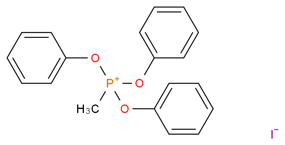 甲基三苯氧基碘化膦_分子结构_CAS_17579-99-6)