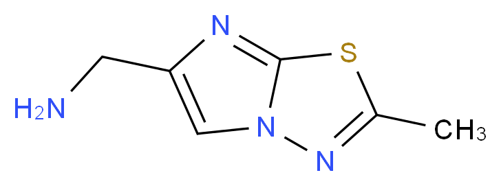 1-(2-methylimidazo[2,1-b][1,3,4]thiadiazol-6-yl)methanamine_分子结构_CAS_933734-68-0)