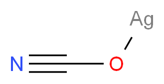 argentio cyanate_分子结构_CAS_3315-16-0