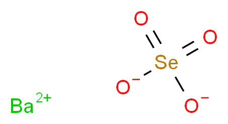 硒酸钡_分子结构_CAS_7787-41-9)