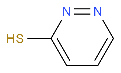 pyridazine-3-thiol_分子结构_CAS_28544-77-6