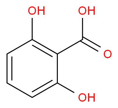 2,6-Dihydroxybenzoic acid_分子结构_CAS_)