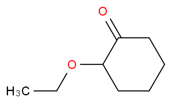 2-乙氧基环已酮_分子结构_CAS_33371-97-0)