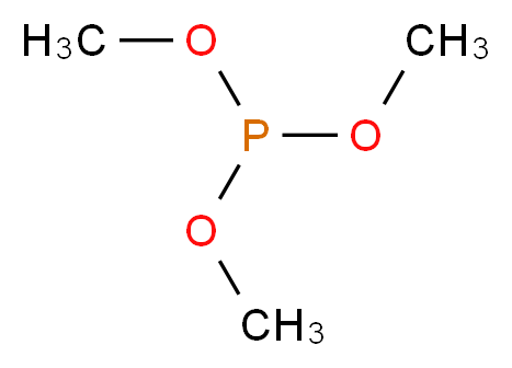 三甲氧基磷_分子结构_CAS_121-45-9)