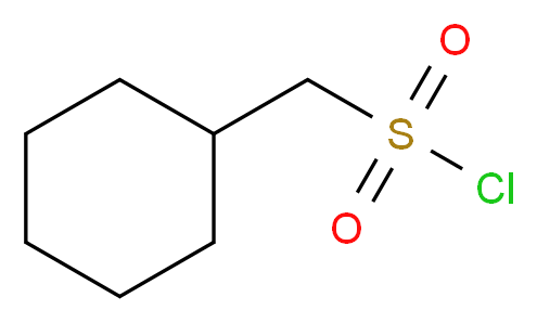 Cyclohexylmethanesulfonyl chloride_分子结构_CAS_4352-30-1)