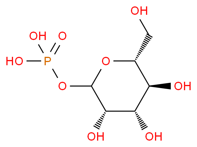 D-Mannose 1-Phosphate_分子结构_CAS_)