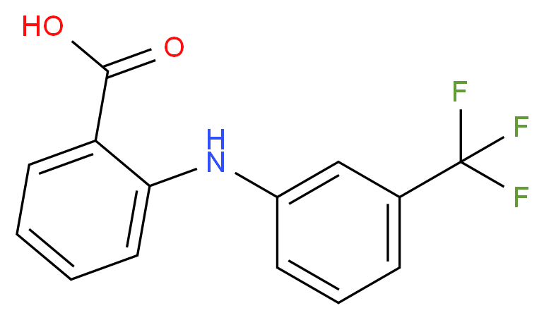氟芬那酸_分子结构_CAS_530-78-9)