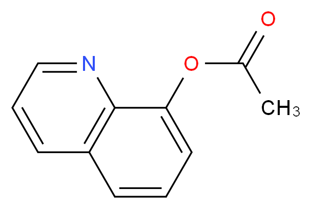 8-乙酸基喹啉_分子结构_CAS_2598-29-0)