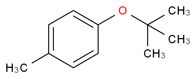 1-(tert-butoxy)-4-methylbenzene_分子结构_CAS_15359-98-5