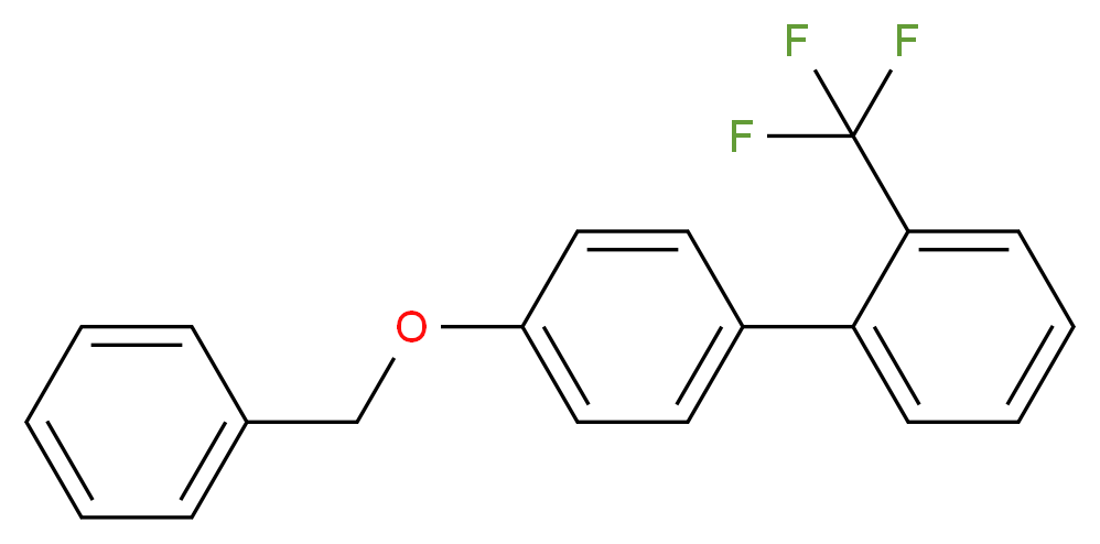 4'-(Benzyloxy)-2-(trifluoromethyl)-1,1'-biphenyl_分子结构_CAS_1314988-09-4)