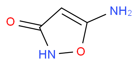 5-amino-2,3-dihydro-1,2-oxazol-3-one_分子结构_CAS_822-63-9