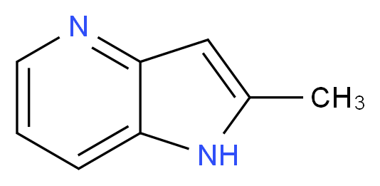 2-Methyl-4-azaindole_分子结构_CAS_73177-35-2)