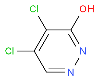 4,5-dichloro-3-pyridazinol_分子结构_CAS_932-22-9)