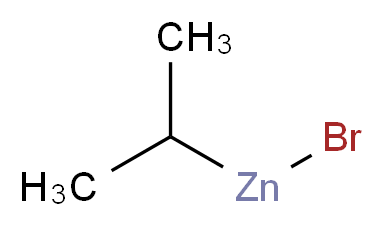 2-丙基溴化锌 溶液_分子结构_CAS_77047-87-1)