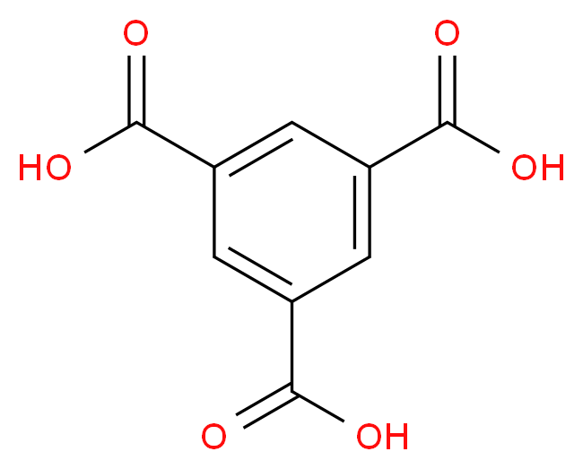 TRIMESIC ACID_分子结构_CAS_554-95-0)