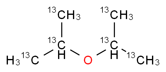 二异丙醚-13C6_分子结构_CAS_1173021-65-2)