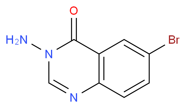 3-amino-6-bromoquinazolin-4(3H)-one_分子结构_CAS_96498-79-2)