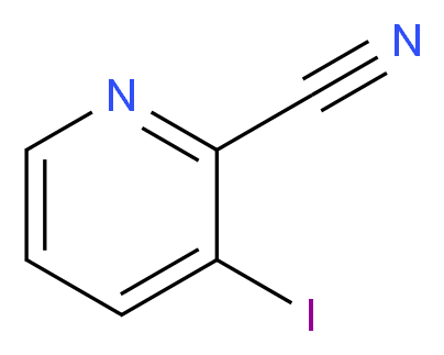 2-Cyano-3-iodopyridine_分子结构_CAS_827616-52-4)