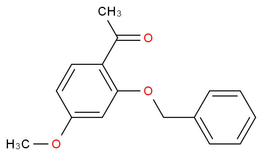 1-[2-(benzyloxy)-4-methoxyphenyl]ethan-1-one_分子结构_CAS_52249-86-2)