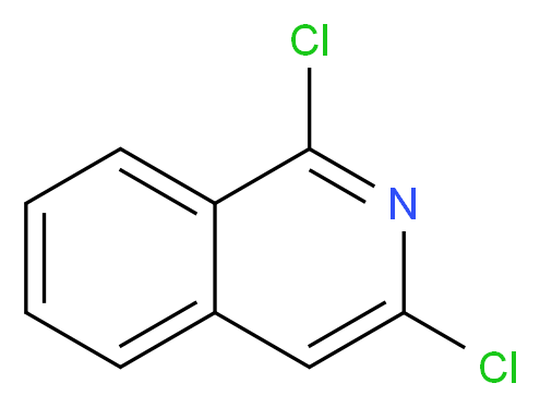 1,3-Dichloroisoquinoline_分子结构_CAS_7742-73-6)