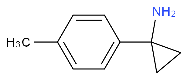 1-(4-methylphenyl)cyclopropanamine_分子结构_CAS_503417-30-9)