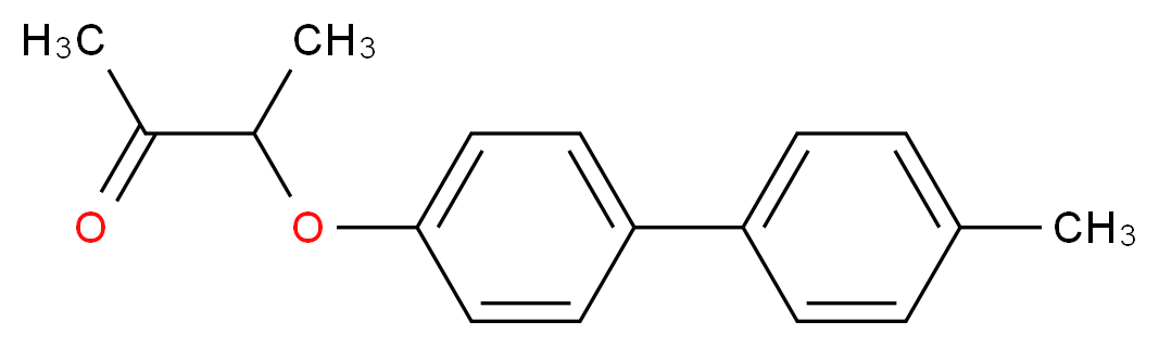 3-[4-(4-methylphenyl)phenoxy]butan-2-one_分子结构_CAS_449737-08-0