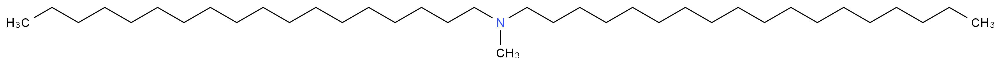 双十八烷基甲基叔胺_分子结构_CAS_4088-22-6)